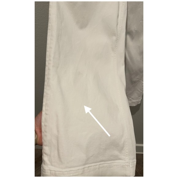 EVERLANE Antique White Wide Leg Pockets Pants - Picture 8 of 8